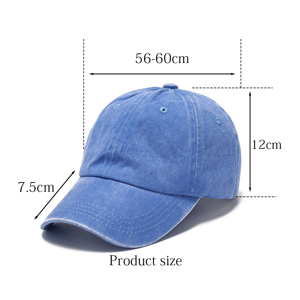 Custom Retro Washed Hat 7