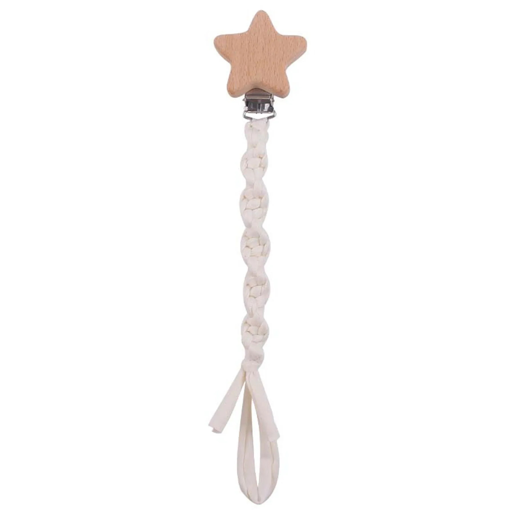 Beech Star Pacifier Clip 4