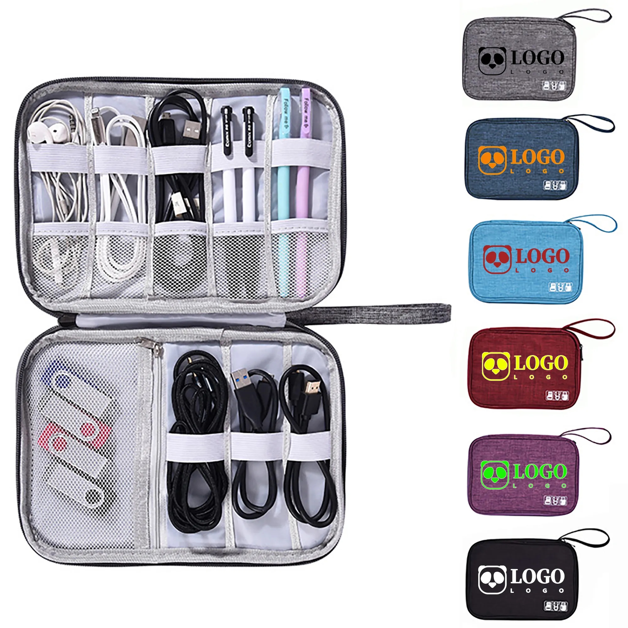 Travel Tech Electronic Charing Cable Storage Bag 7