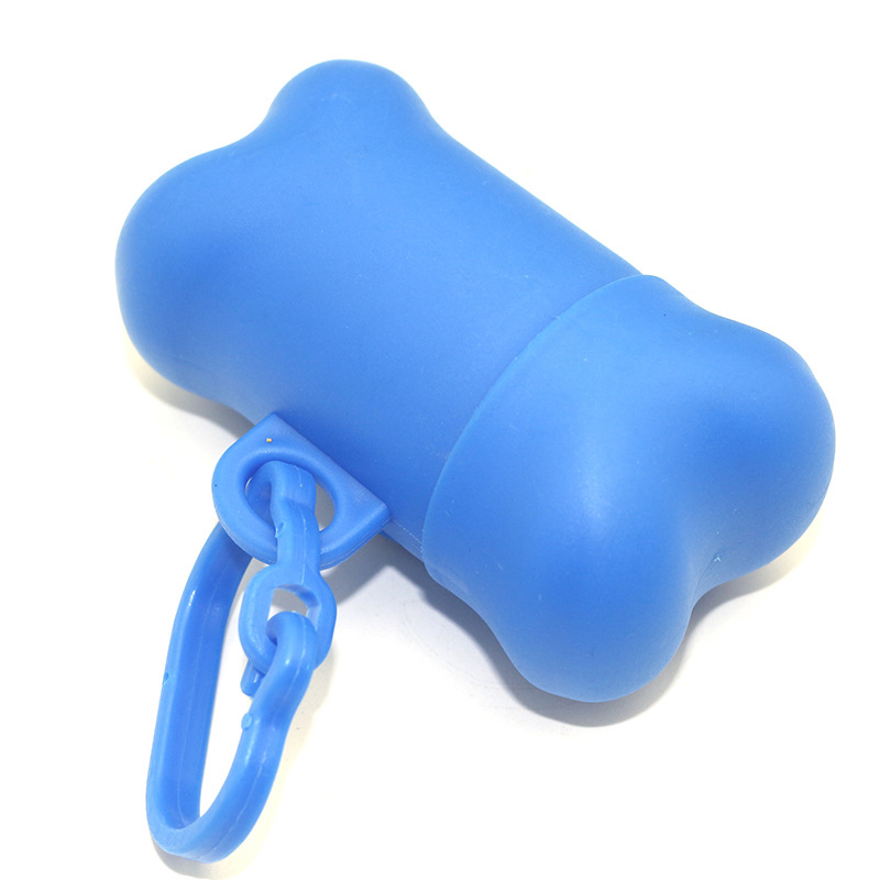 Disposable Pet Waste Bag w/ Bone Shaped Case 4