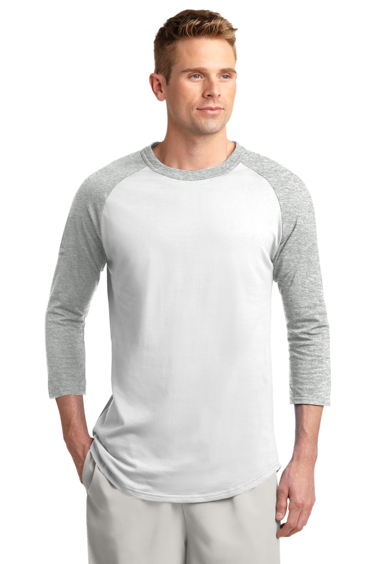 Sport-Tek Colorblock Raglan Jersey. T200 36