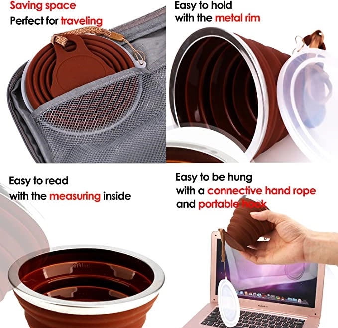 Silicone Collapsible Travel Cup 2