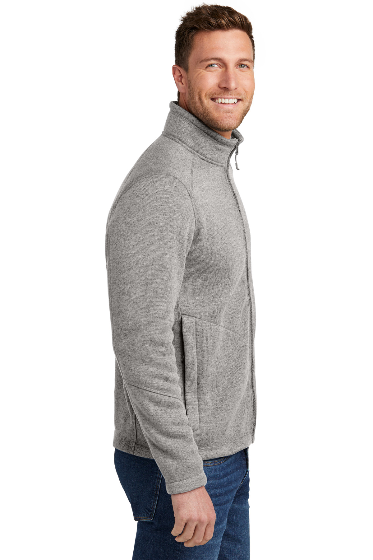 Port Authority® Arc Sweater Fleece Jacket 19