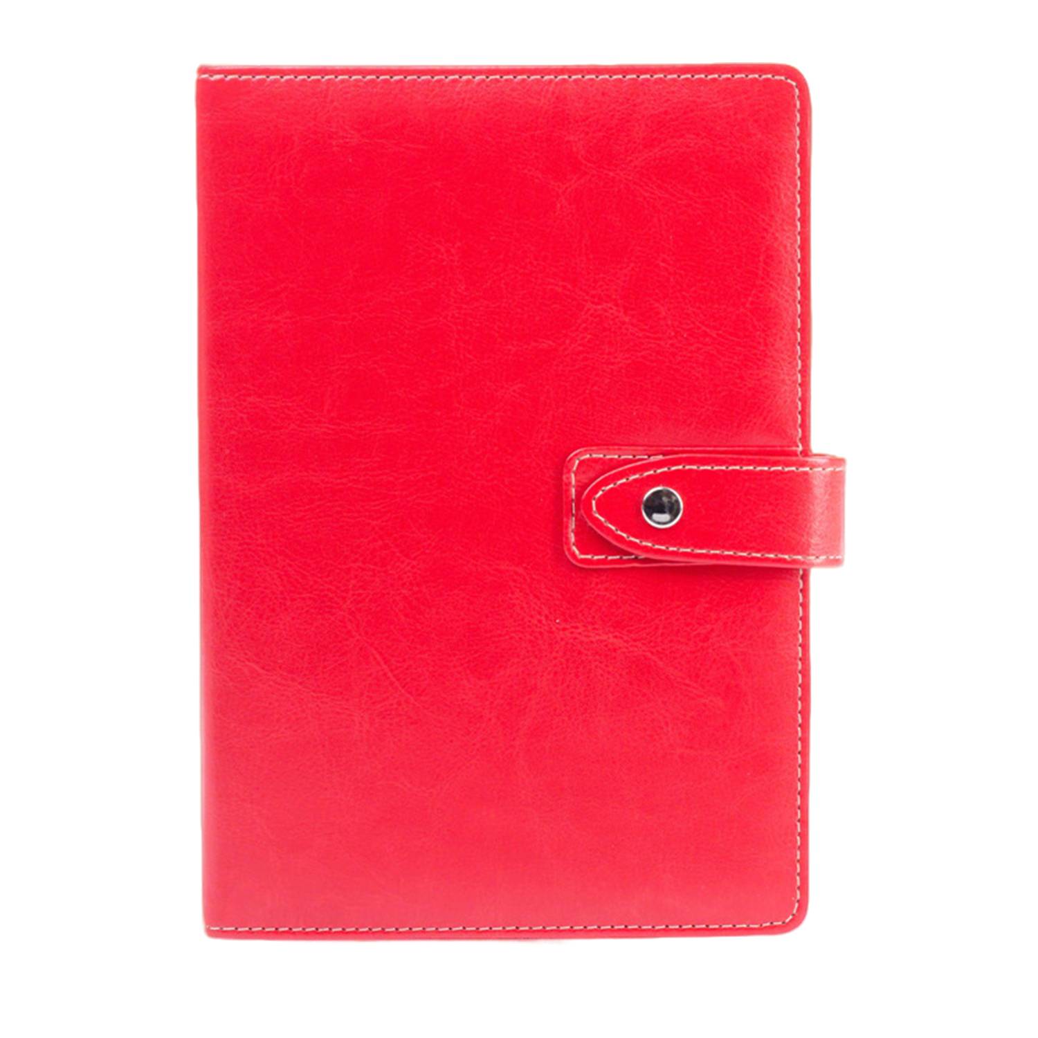 A5 Classic PU Leather Notebook W/ Button 3