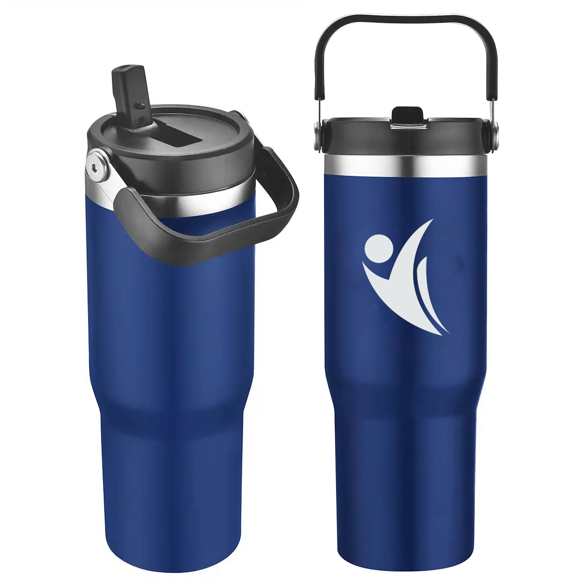 EcoSip 30OZ insulated Tumbler With Integrated Swivel Handle 27