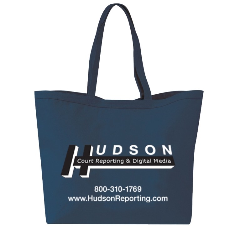 Canvas Big Tote, custom tote bag with logo imprint 9