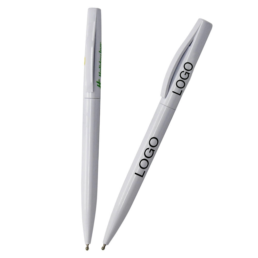 Twist Action Plastic Hotel Pens 2