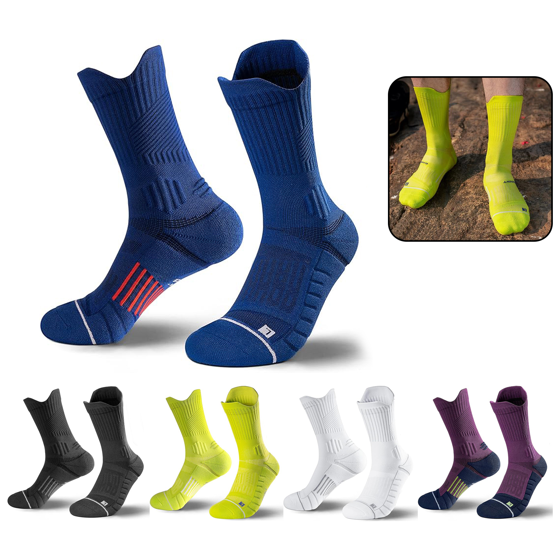 Compression Running Socks 6