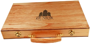 Backgammon Game with an engraved top 1