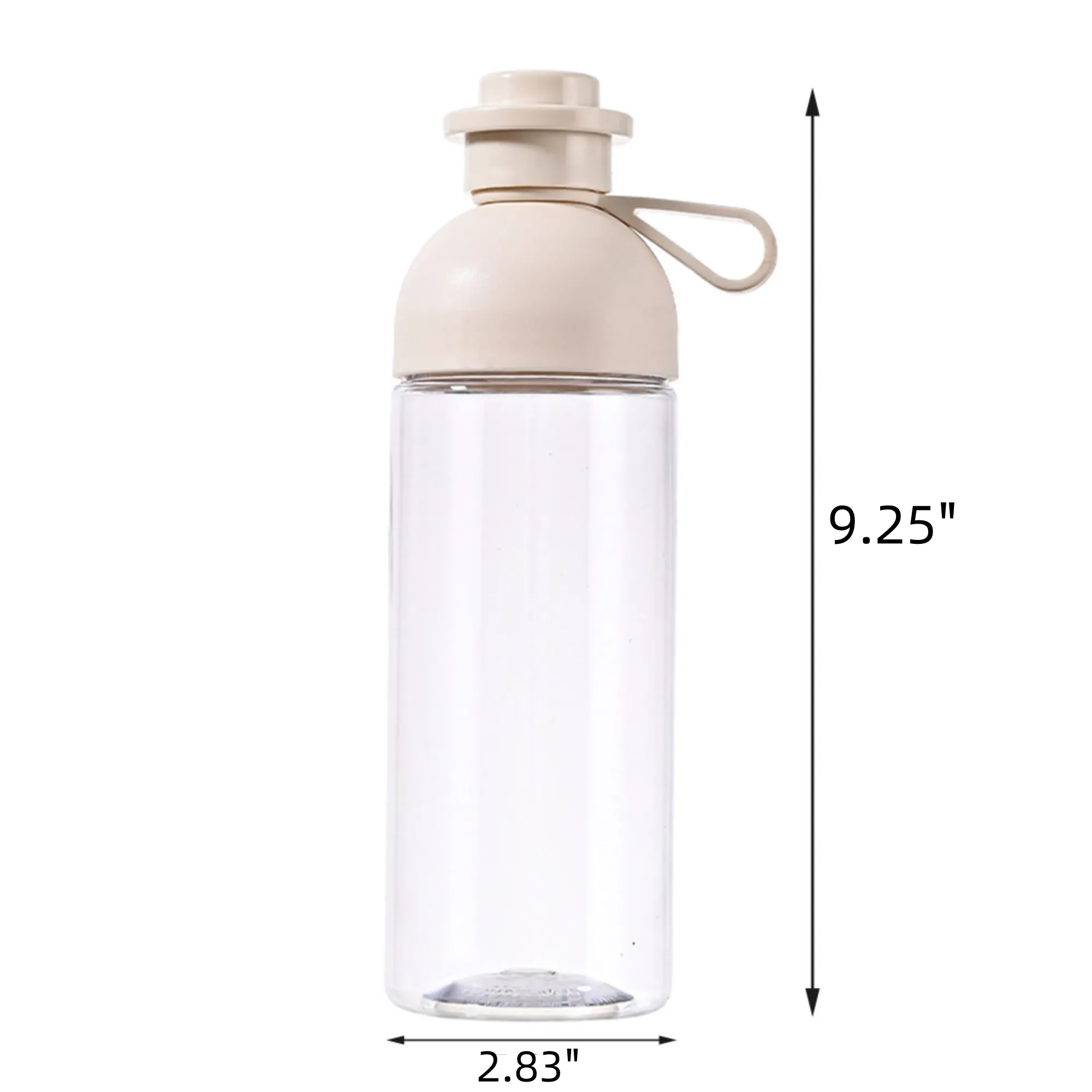 20oz Portable Handheld Large-Capacity Plastic Water Bottle 3