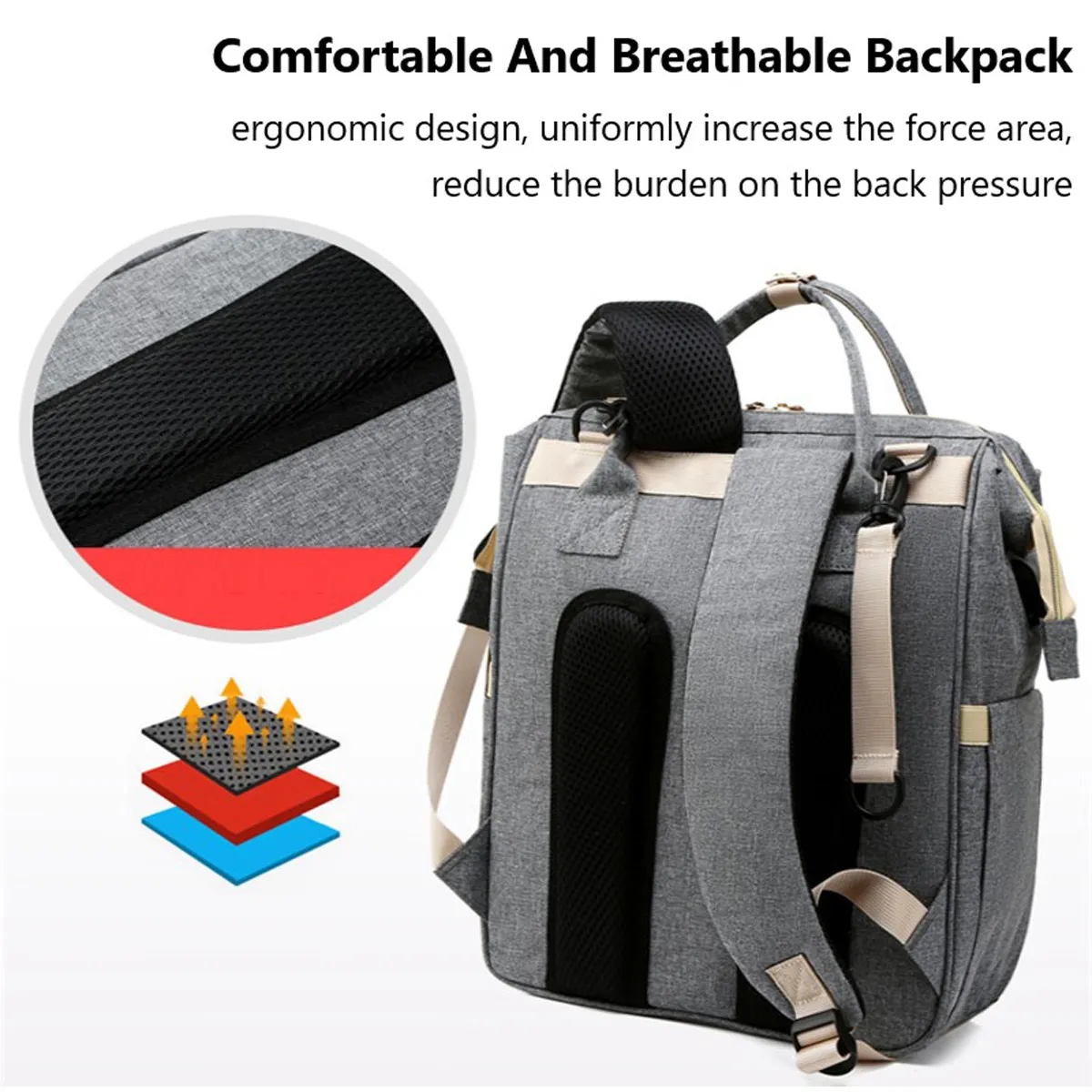 Backpack Diaper Bag 5