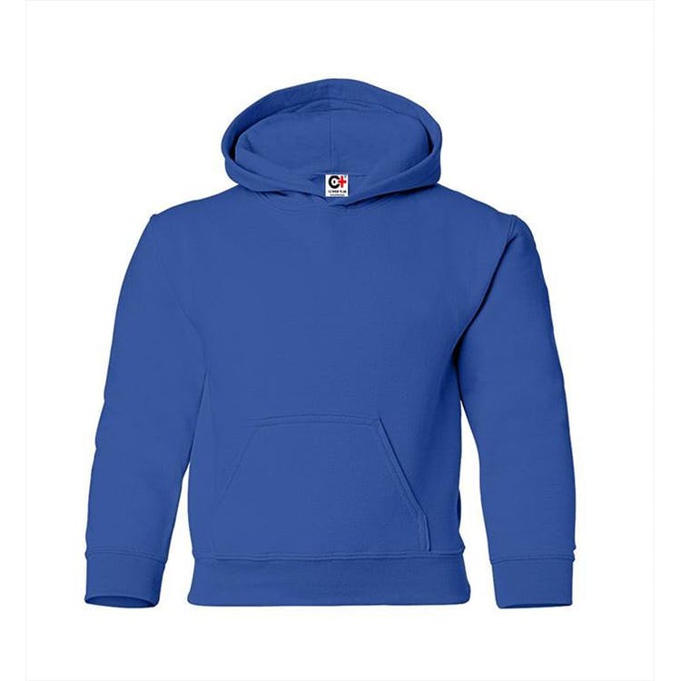 Kids' Hooded Pullover Royal Large, custom hoodie or sweatshirt with logo imprint 2
