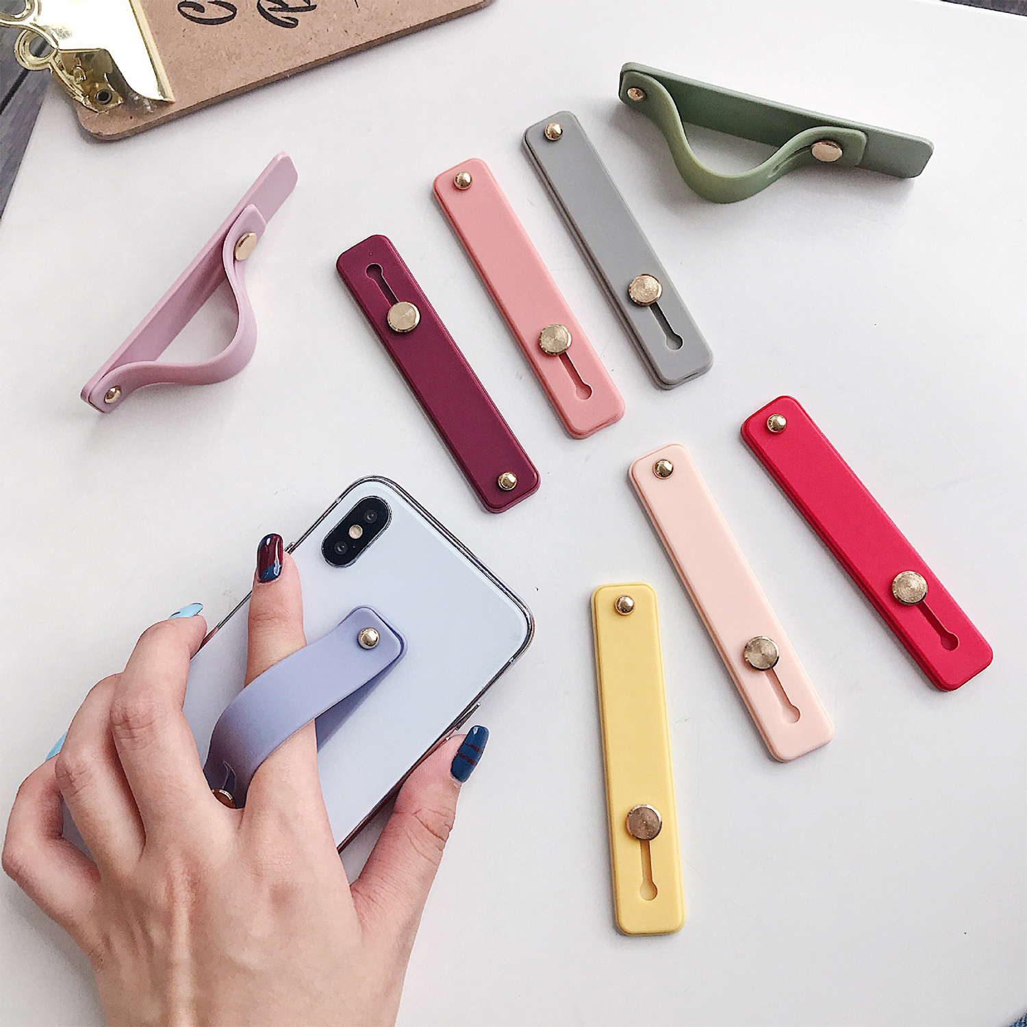 Push-pull phone Finger Holder Strap 1