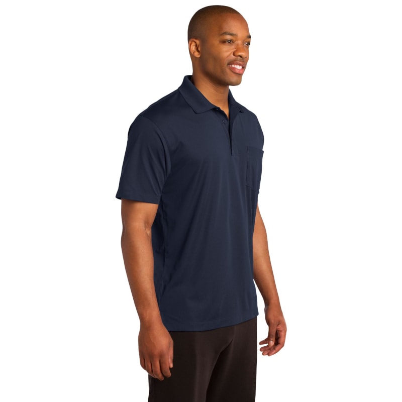 Sport-Tek Micropique Sport-Wick Pocket Polo. 7