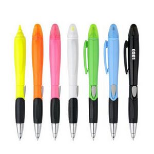 Pen With Highlighter 2