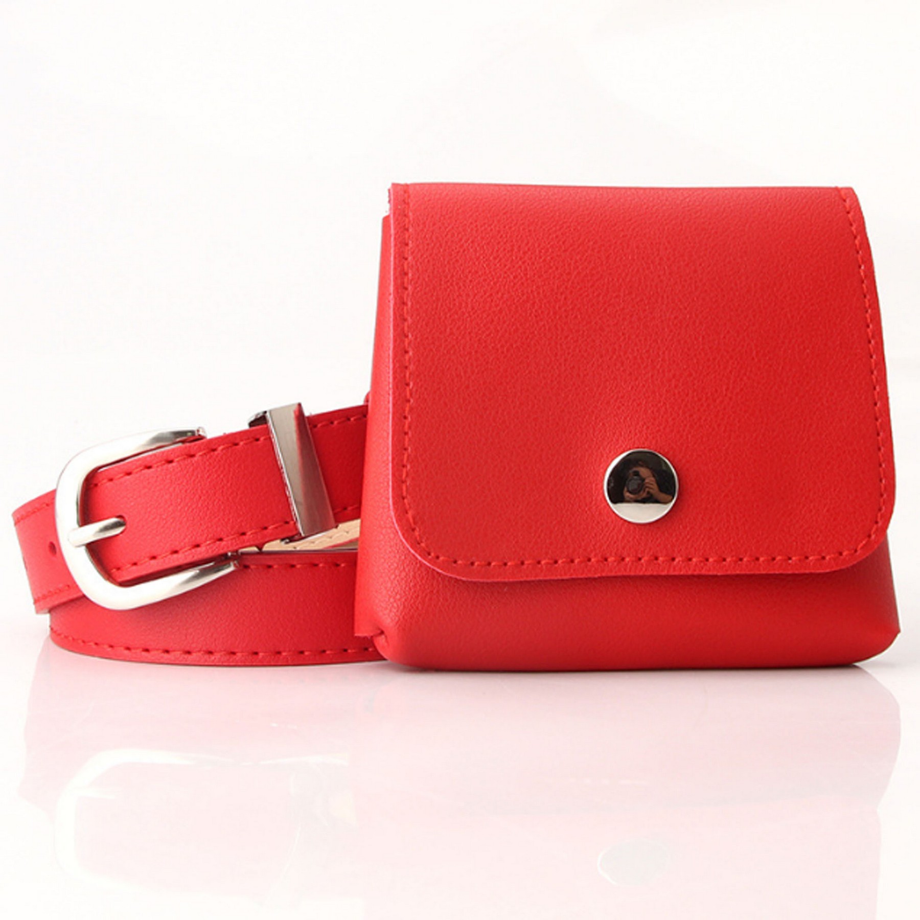 Women Belt With Mini Purse Fanny Pack 3