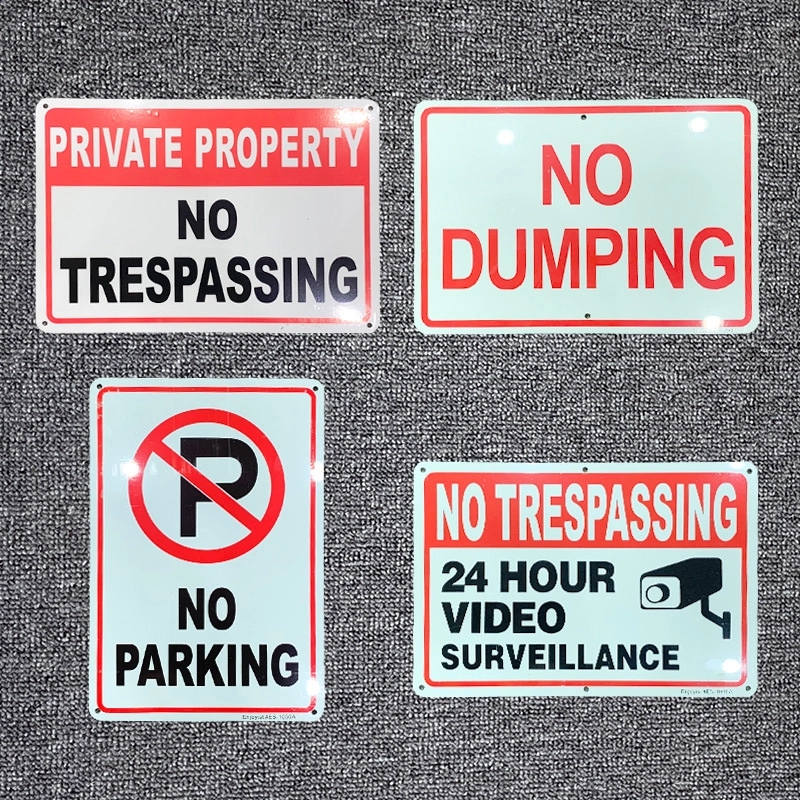 Custom Aluminum Warning Signs 8