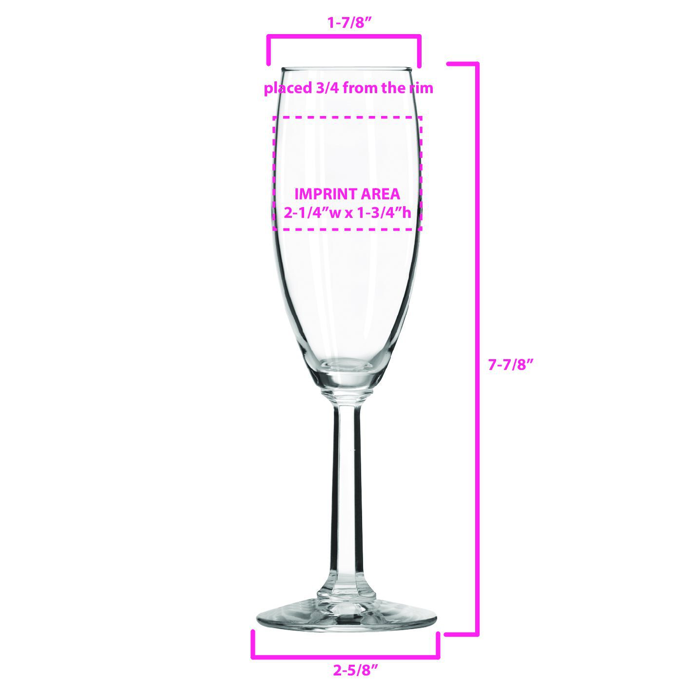 5.75 oz Libbey Napa Flute 2