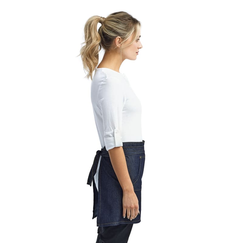 Artisan Collection By Reprime Unisex Jeans Stitch Denim Waist Apron 5