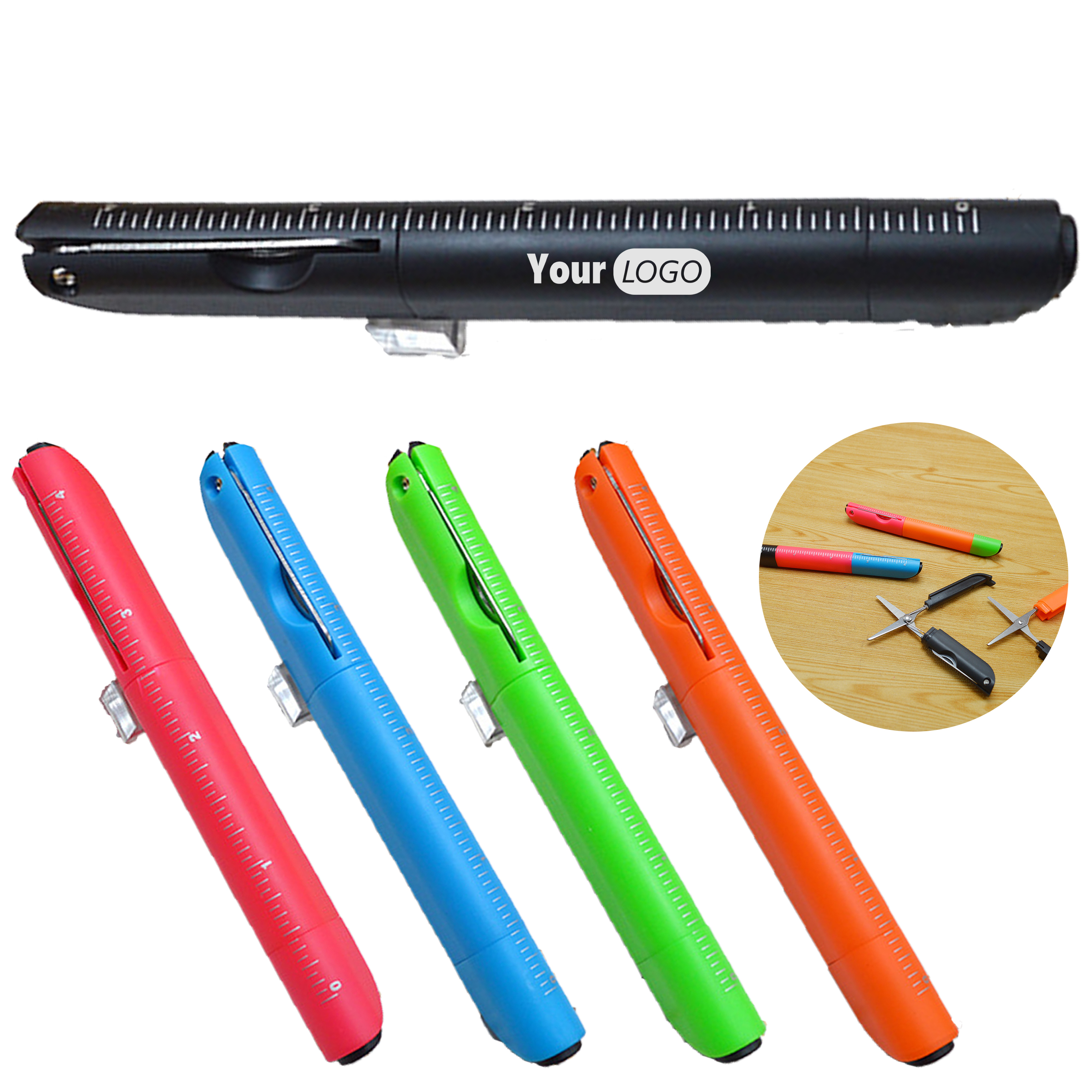 Abs Multi Functional Portable Tool Ballpoint Pen 2