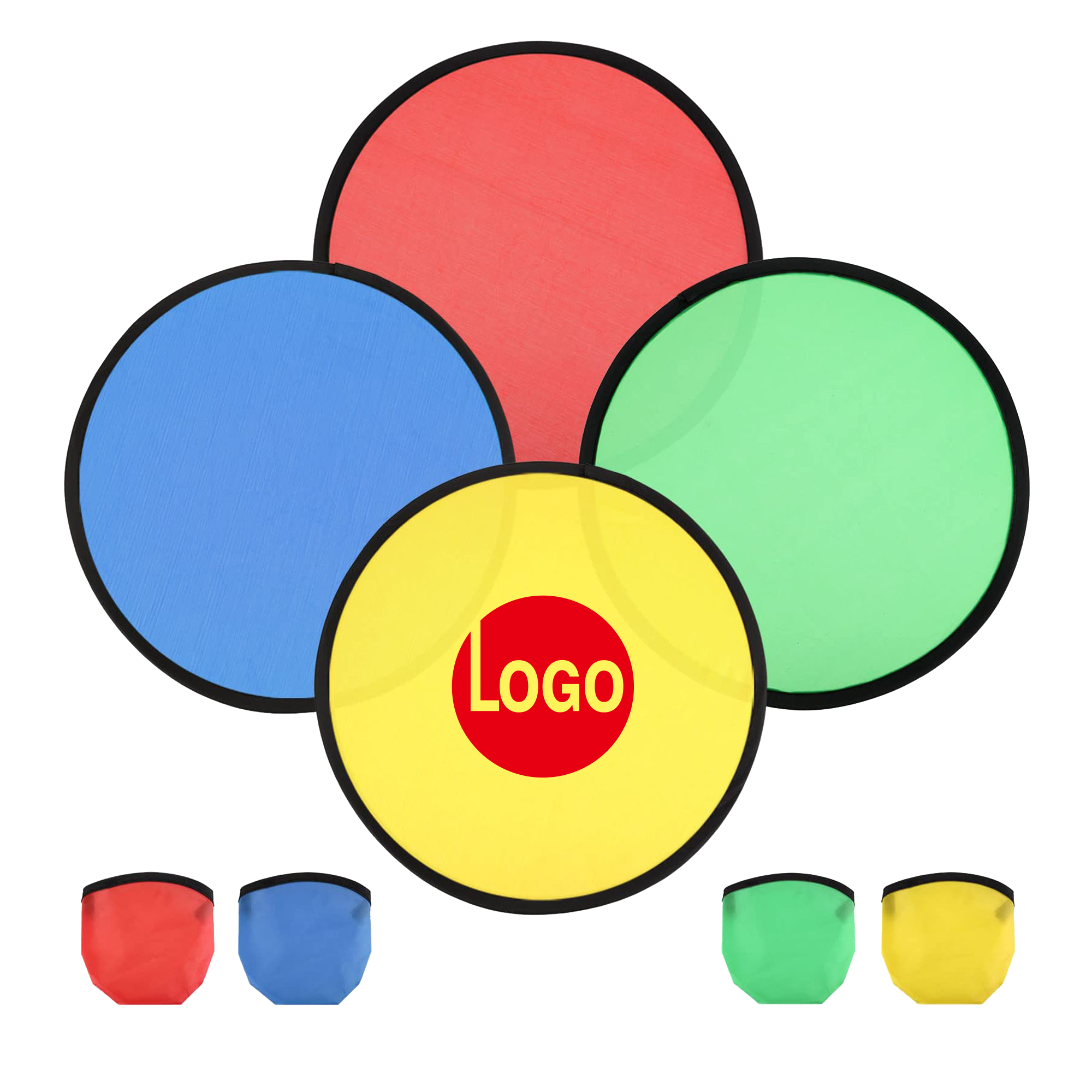 Collapsible Sports flying disc with Steel Frame 2