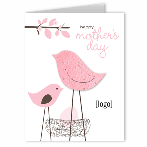 Seed Paper Shape Folding Card