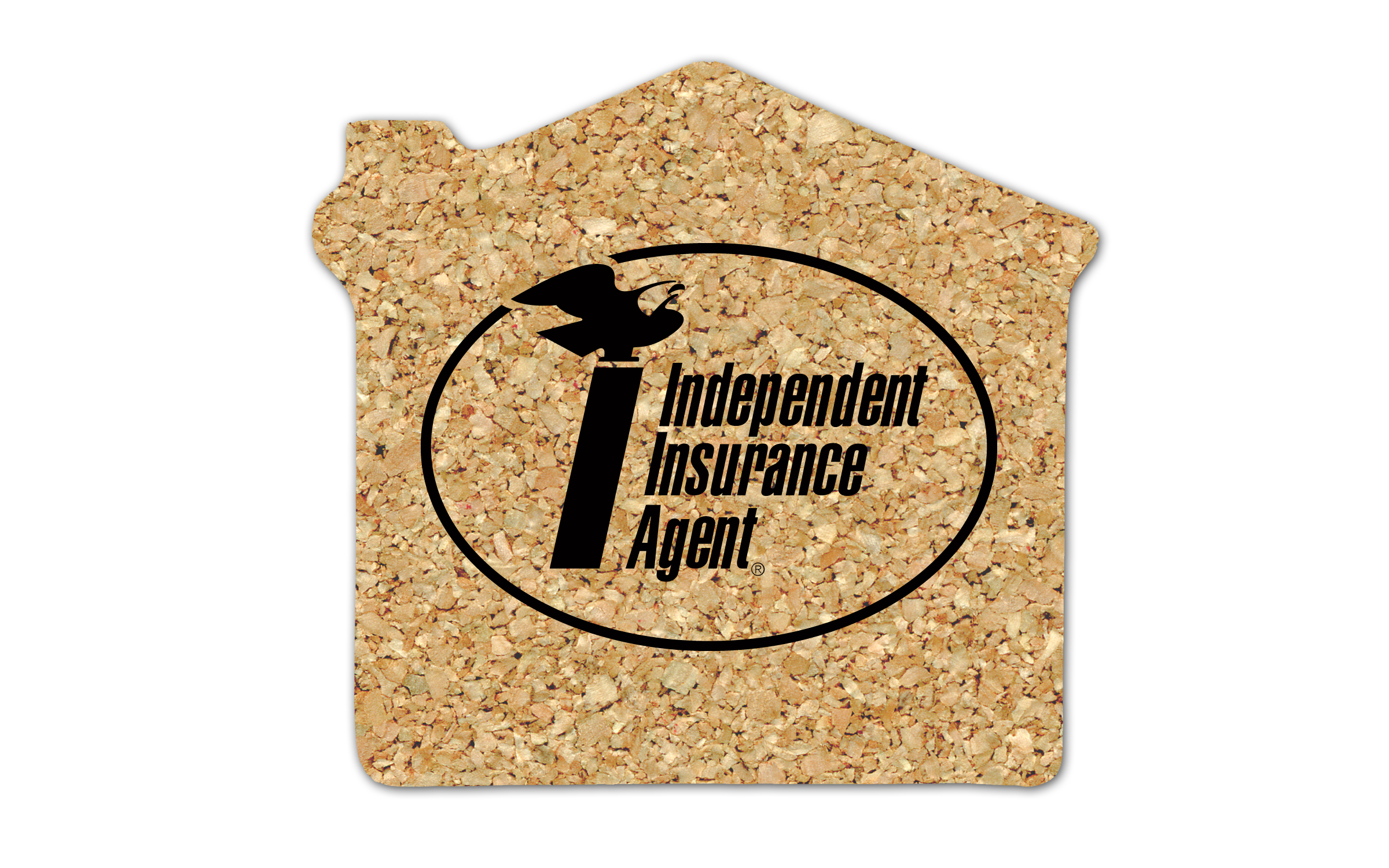 House Cork Coaster 6HO 1