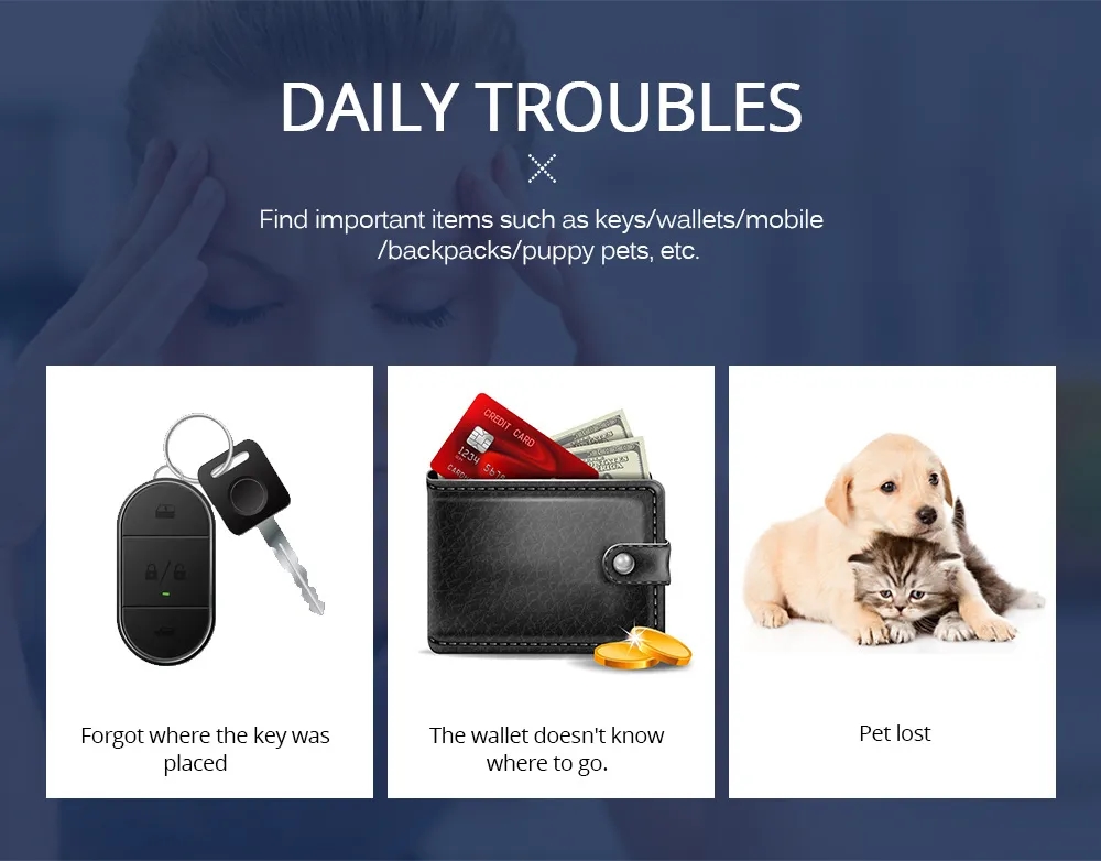Key Finder Bluetooth Tracker 3
