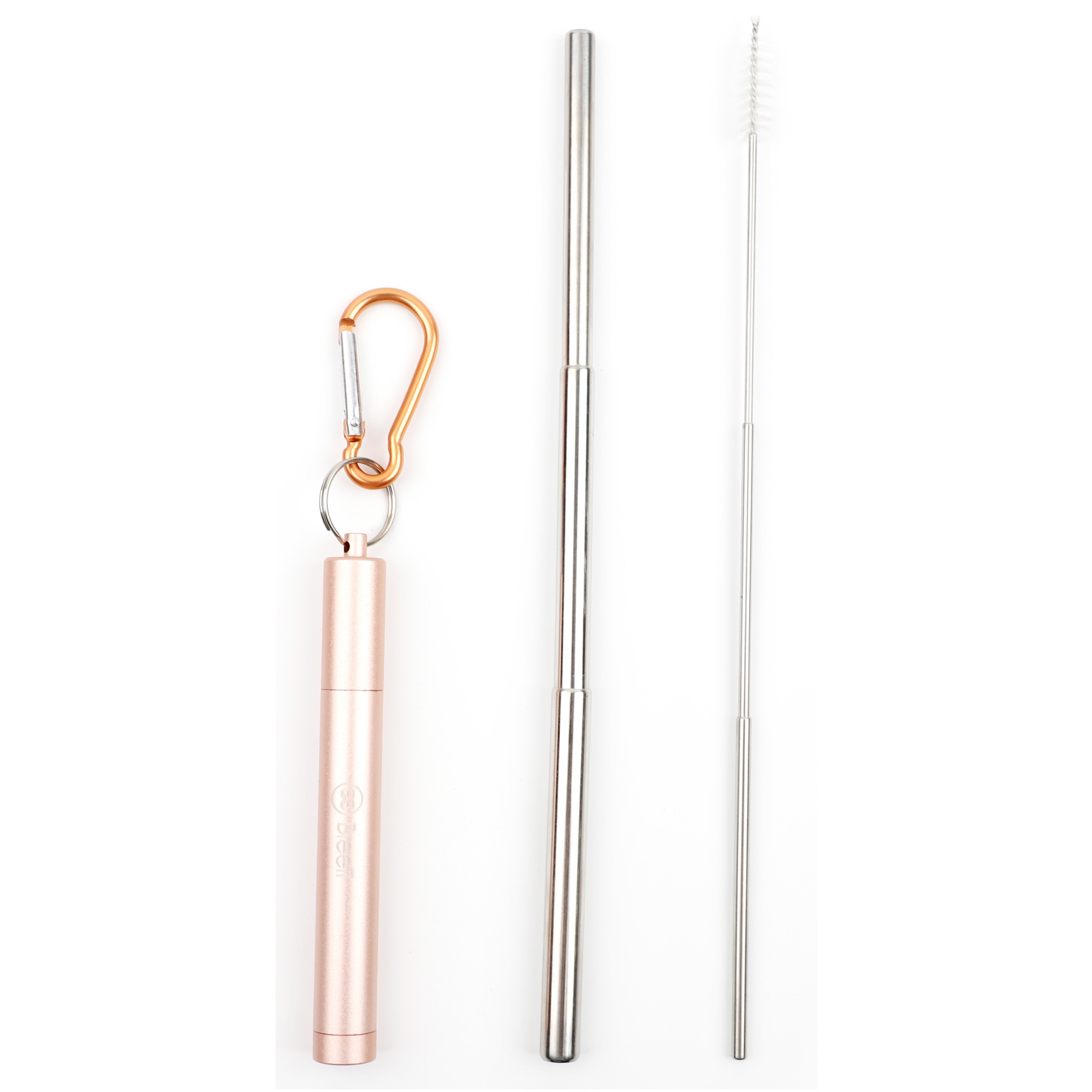Reusable Stainless Steel Straw with Case 15