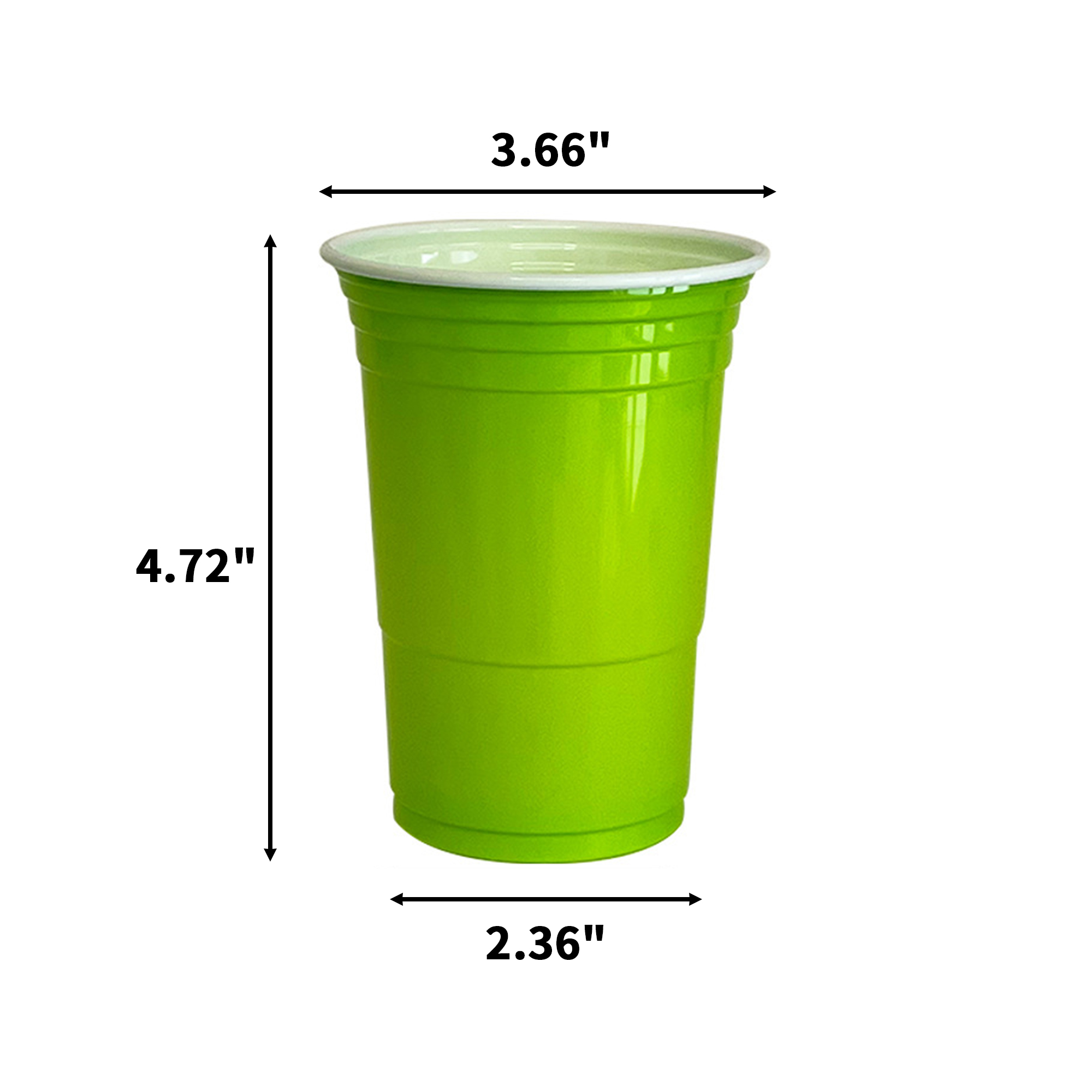 Plastic Party Cup 16 Ounce 12