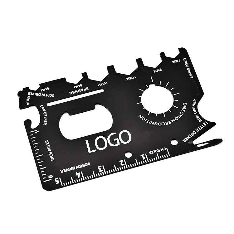 Multi-Function Hand Tool Metal Tactical Survival Pocket in Credit Card Sized 4
