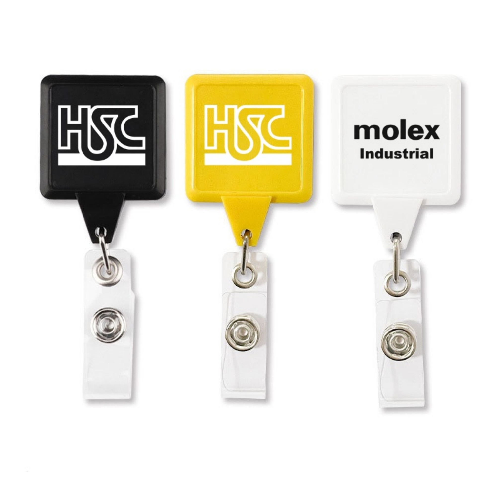 Retractable Badge Reel With Quick Release Buckle