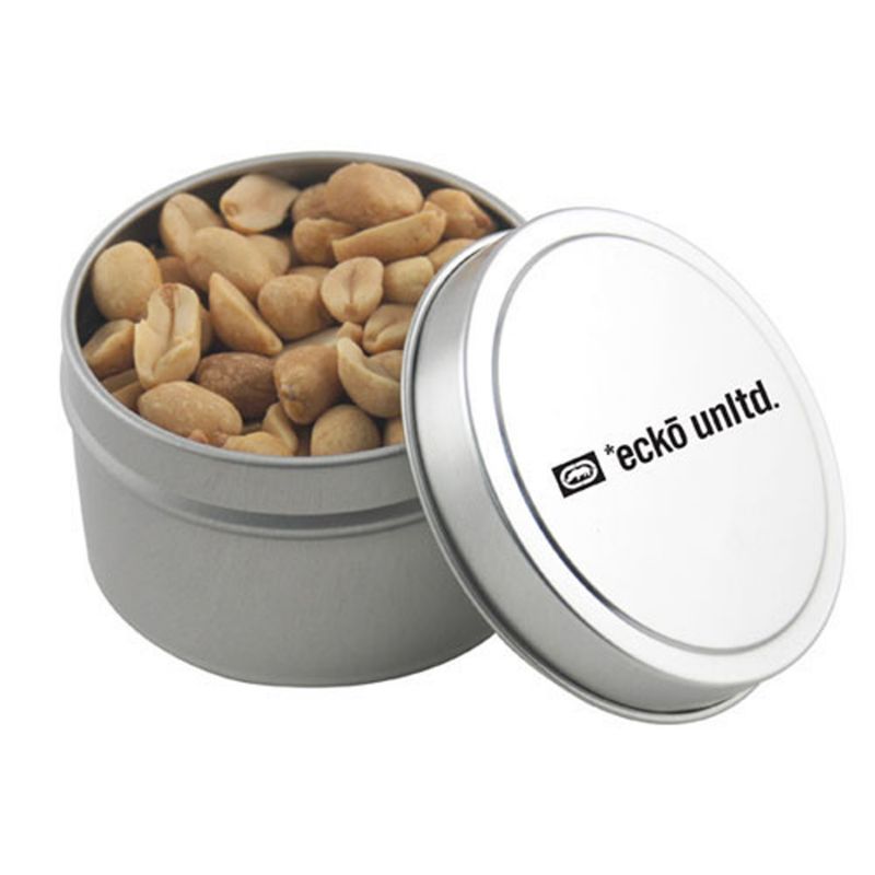 Round Tin with Peanuts 1