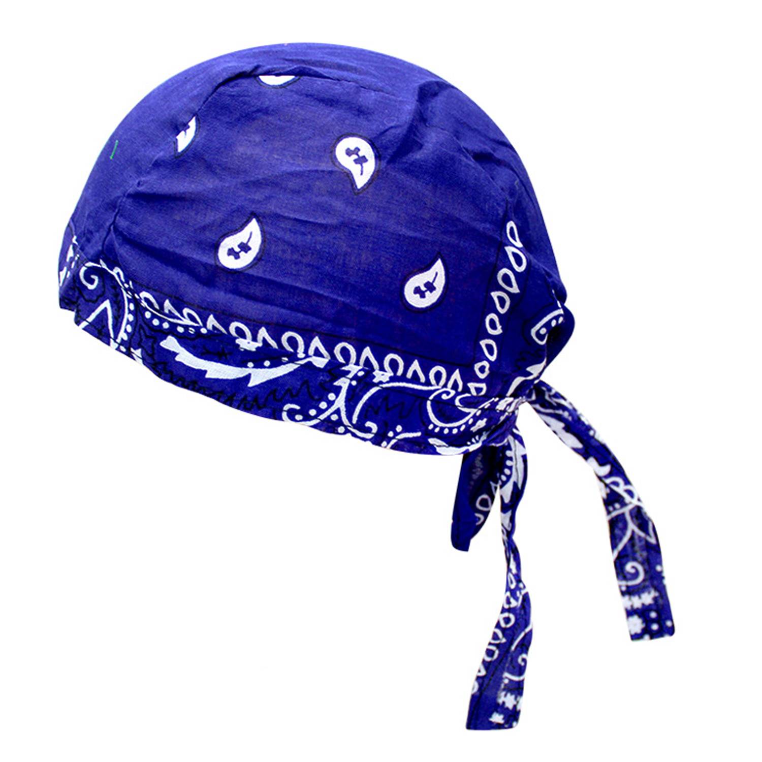 Outdoor Cycling Pirate Hat - Cotton Paisley Bandana 5