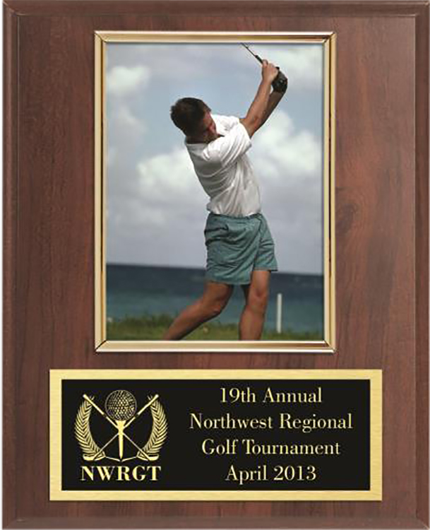 Sage Vertical Photo Plaque-Slide In