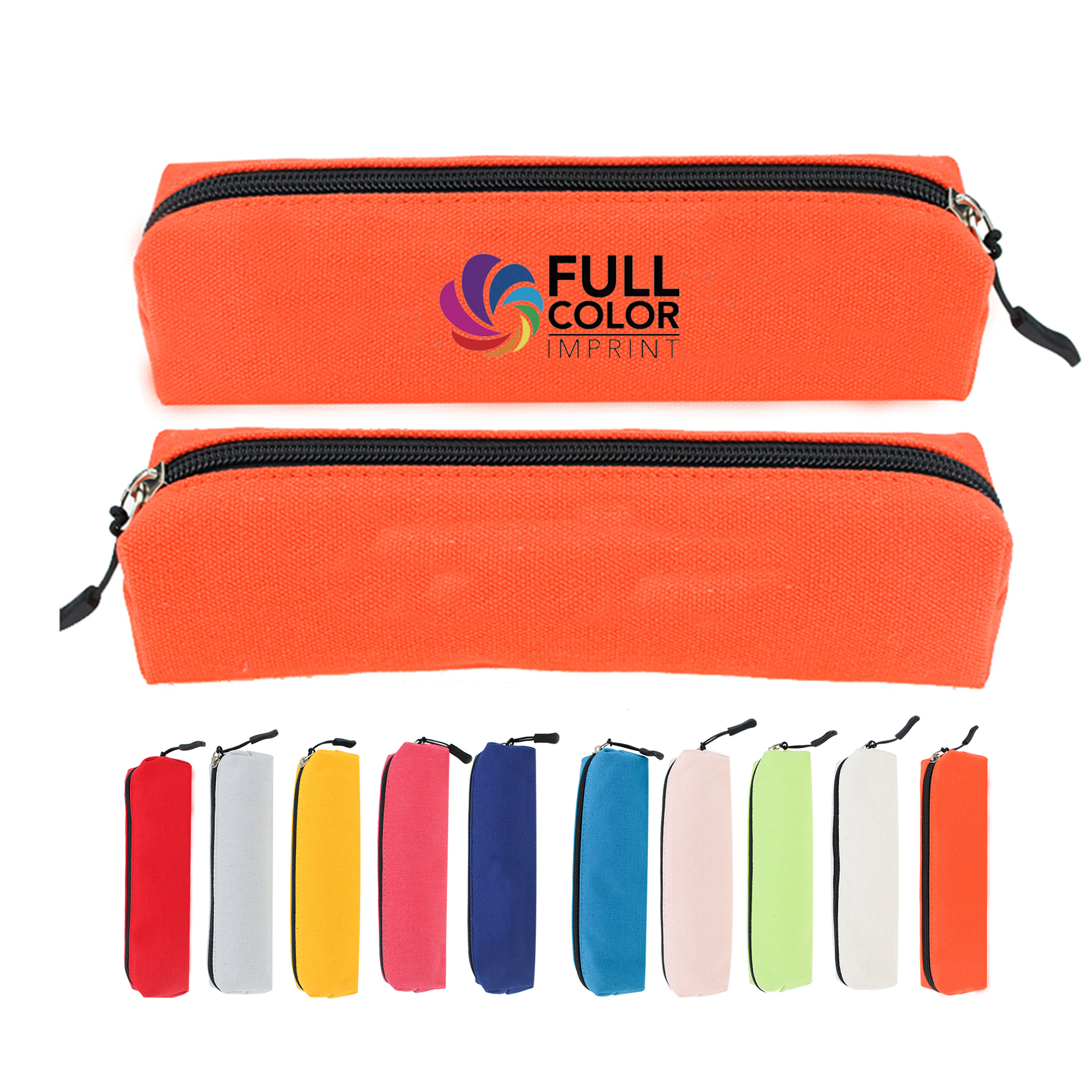 MOQ:10pcs Solid Color School Pencil Case 2