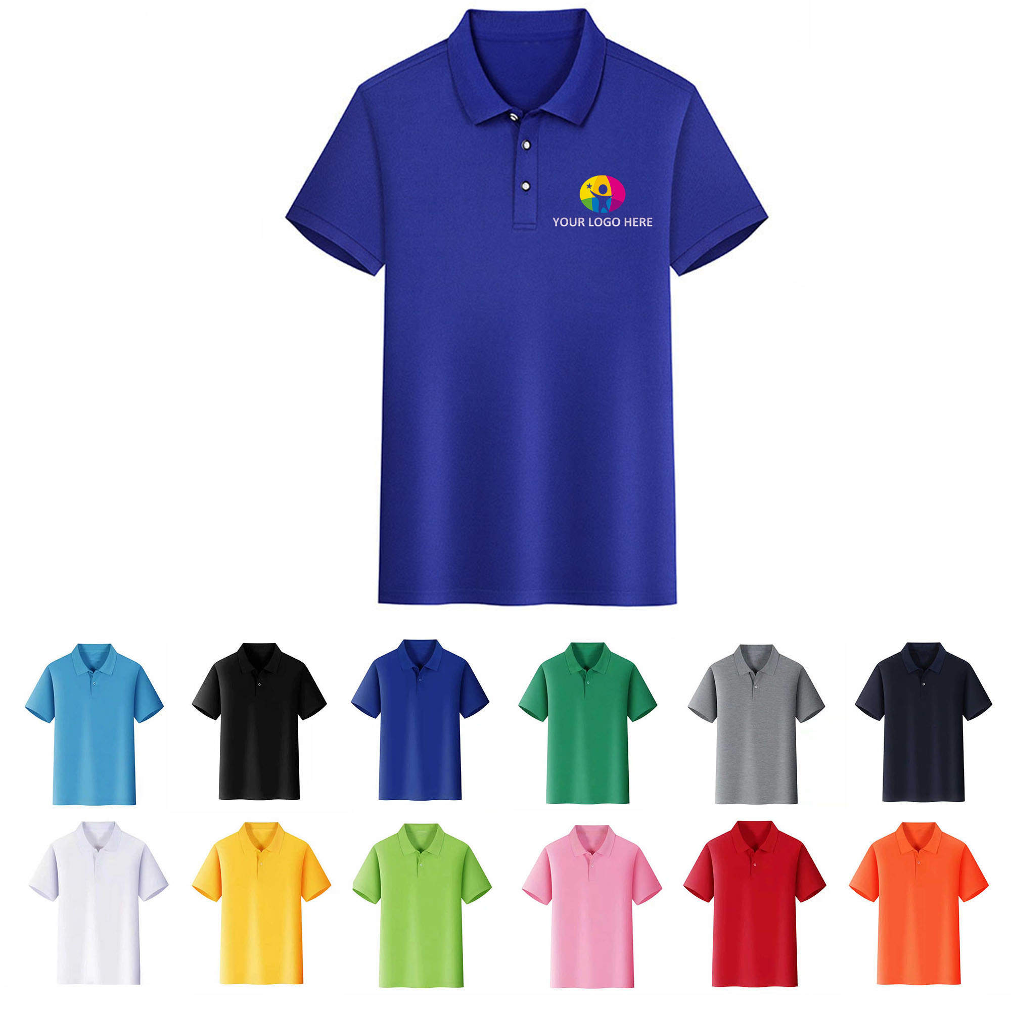 Short Sleeve Premium Polo Shirt 14