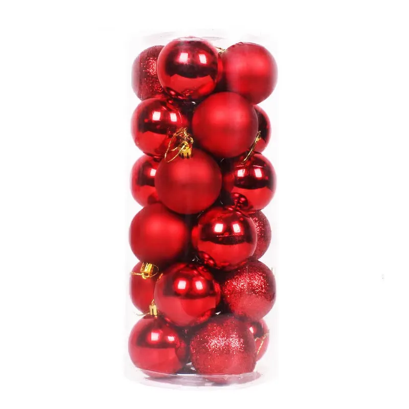24pcs Christmas Ball Ornaments Set 5
