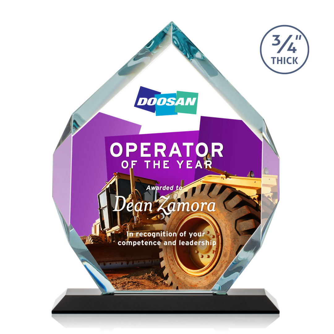 Royal Diamond VividPrint™ Award - Black 5