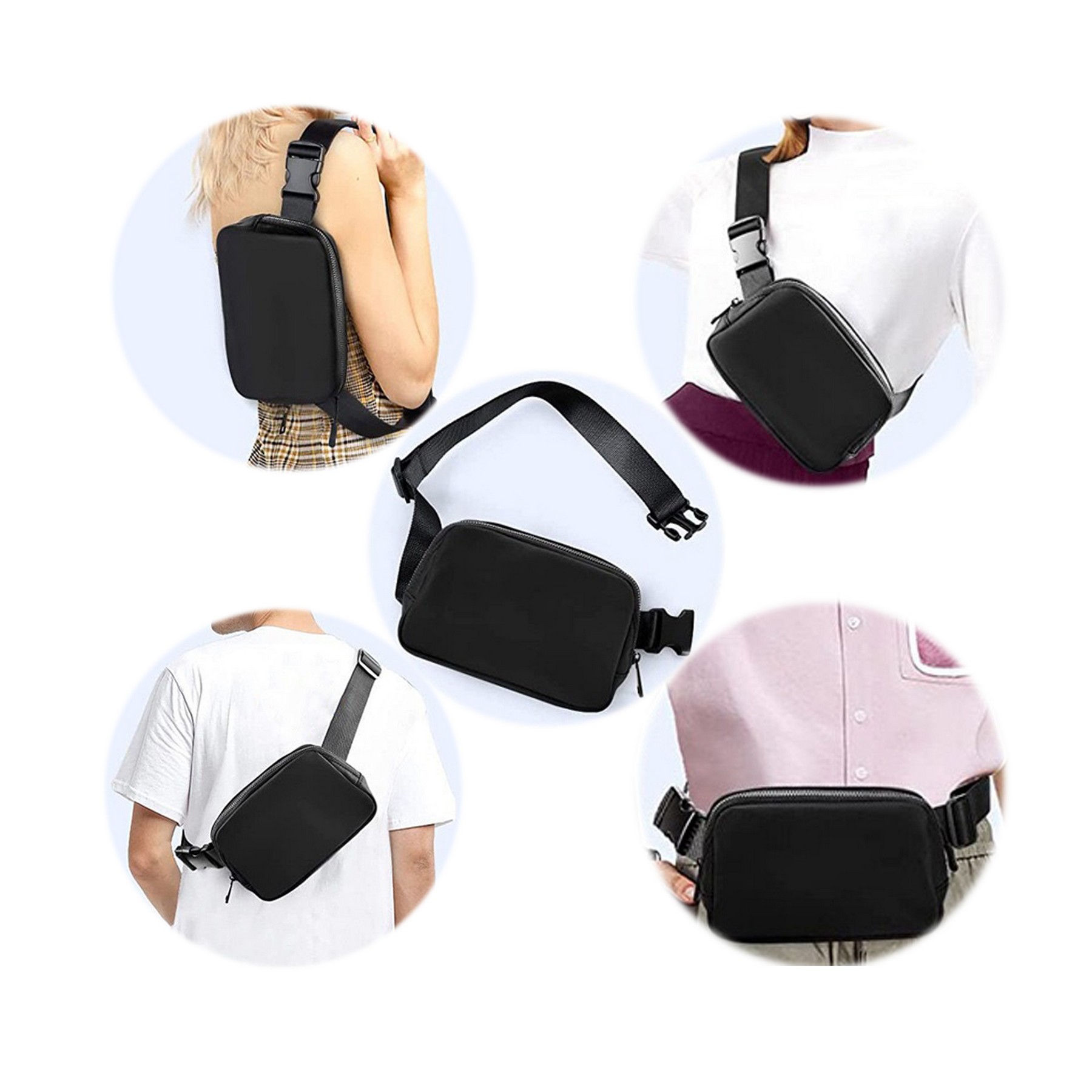 Small Fanny Pack Crossbody Bum Bags 3