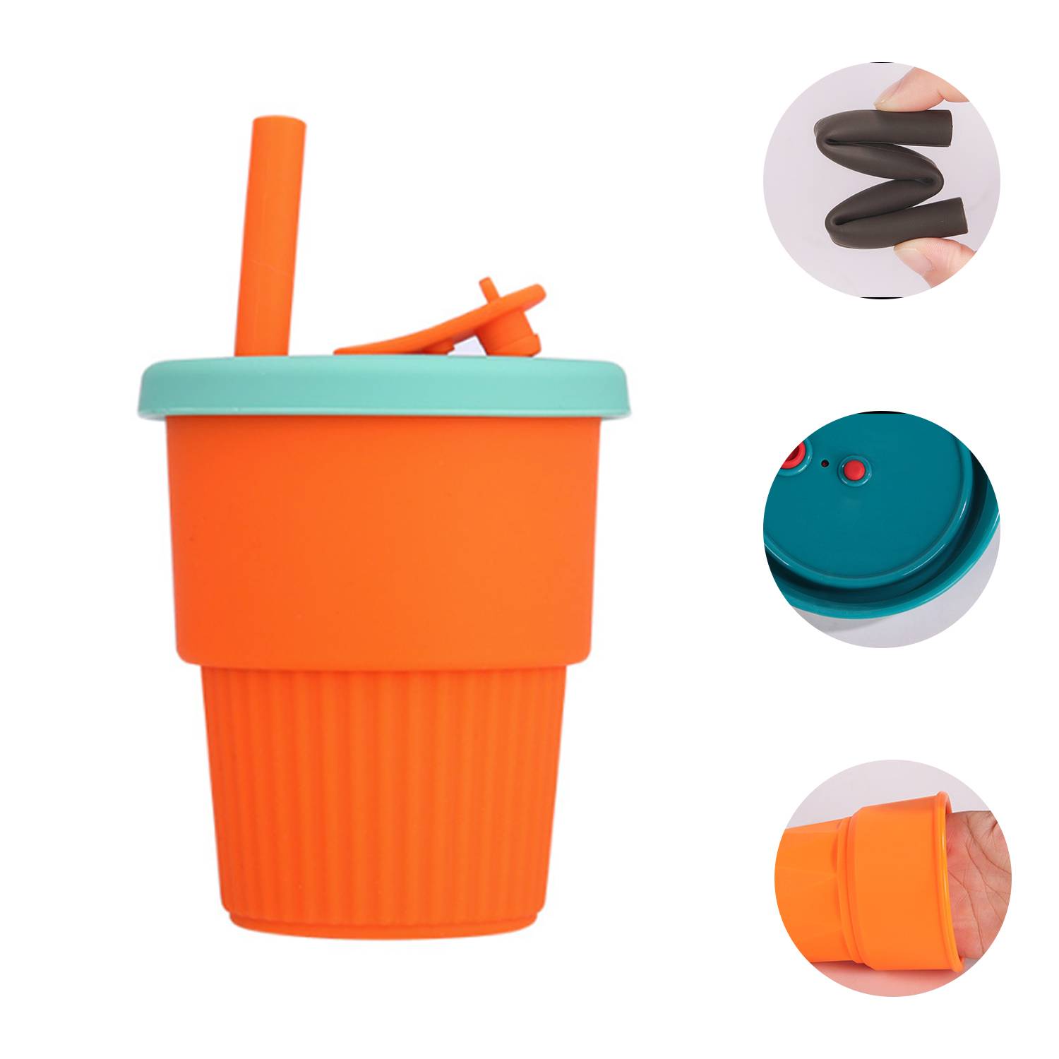 Heat Resisting Silicone Water Tumbler 4