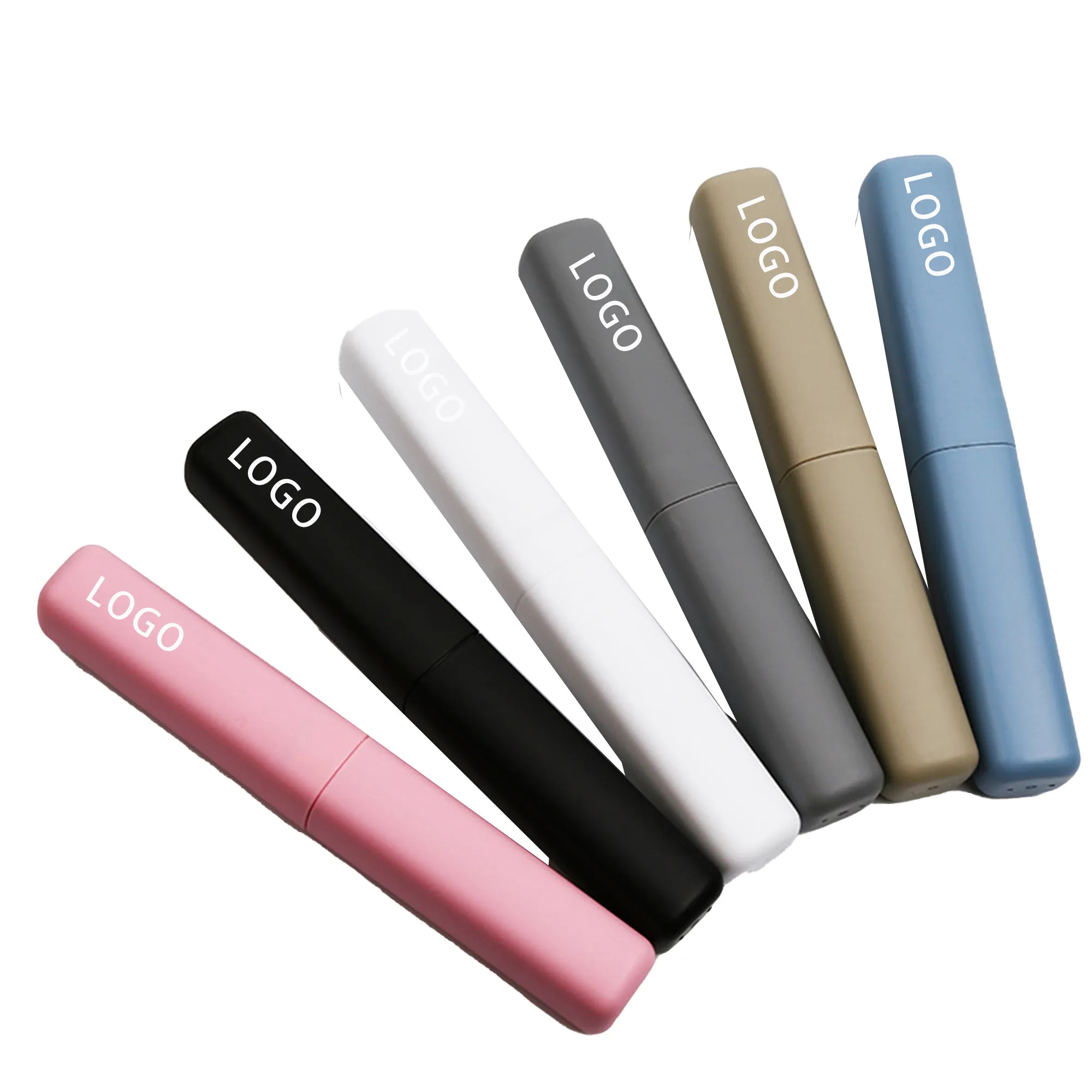 MOQ50 Custom Portable Toothbrush Set 7