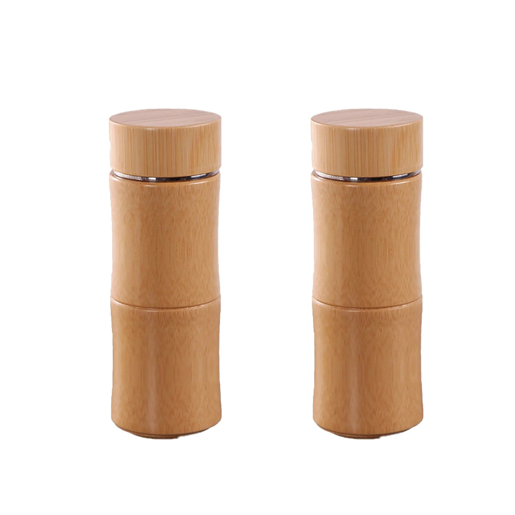12Oz Bamboo Insulated Tumbler 1
