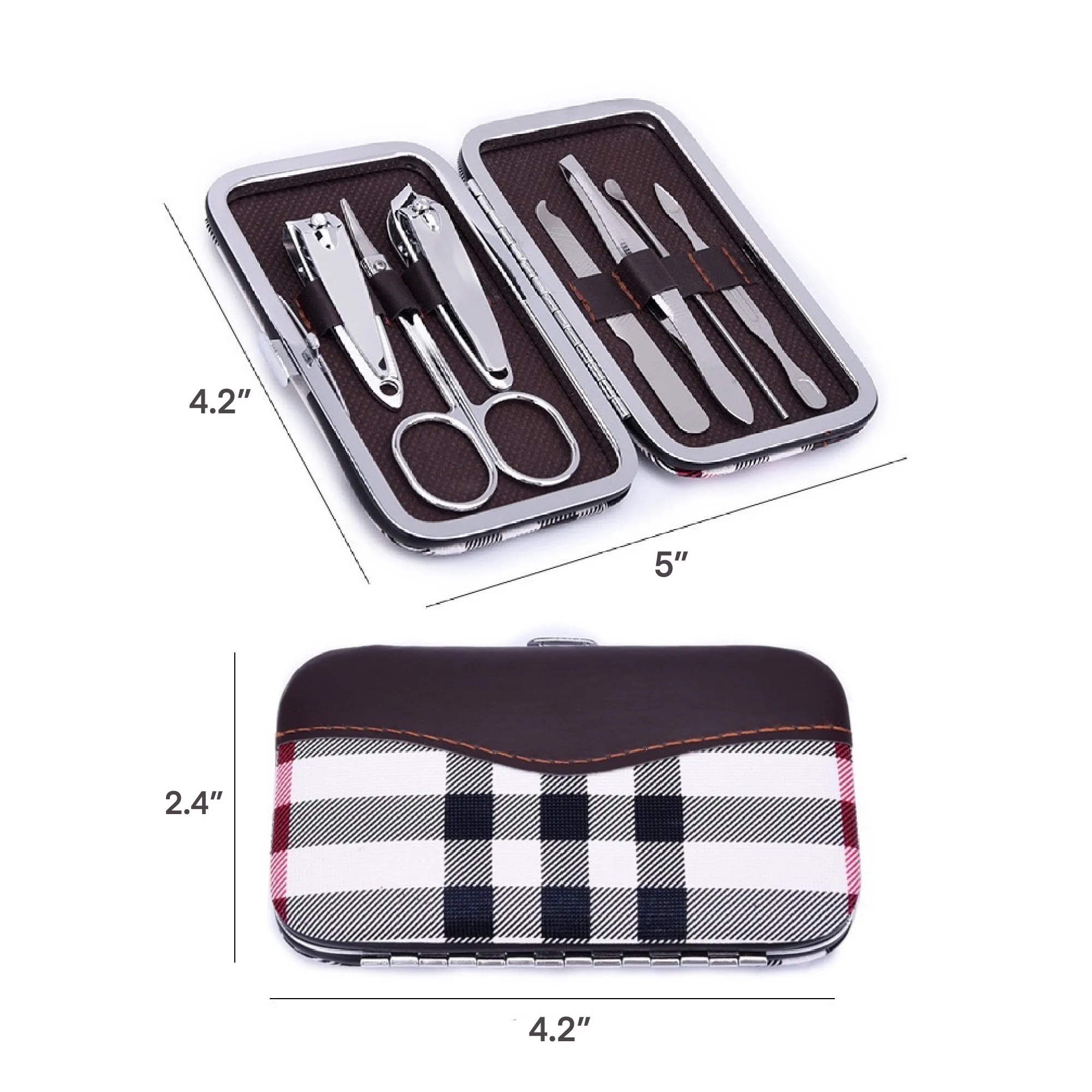 7 In 1 Portable Manicure Set MOQ 50PCS 2