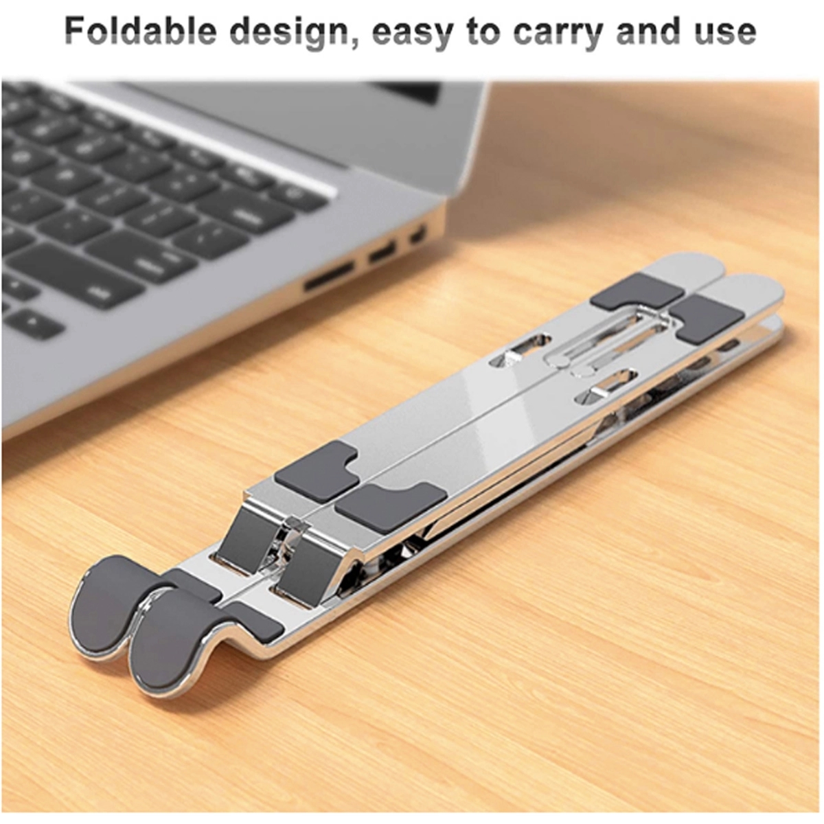 Adjustable Portable Aluminum Notebook Laptop Stand Bracket 5