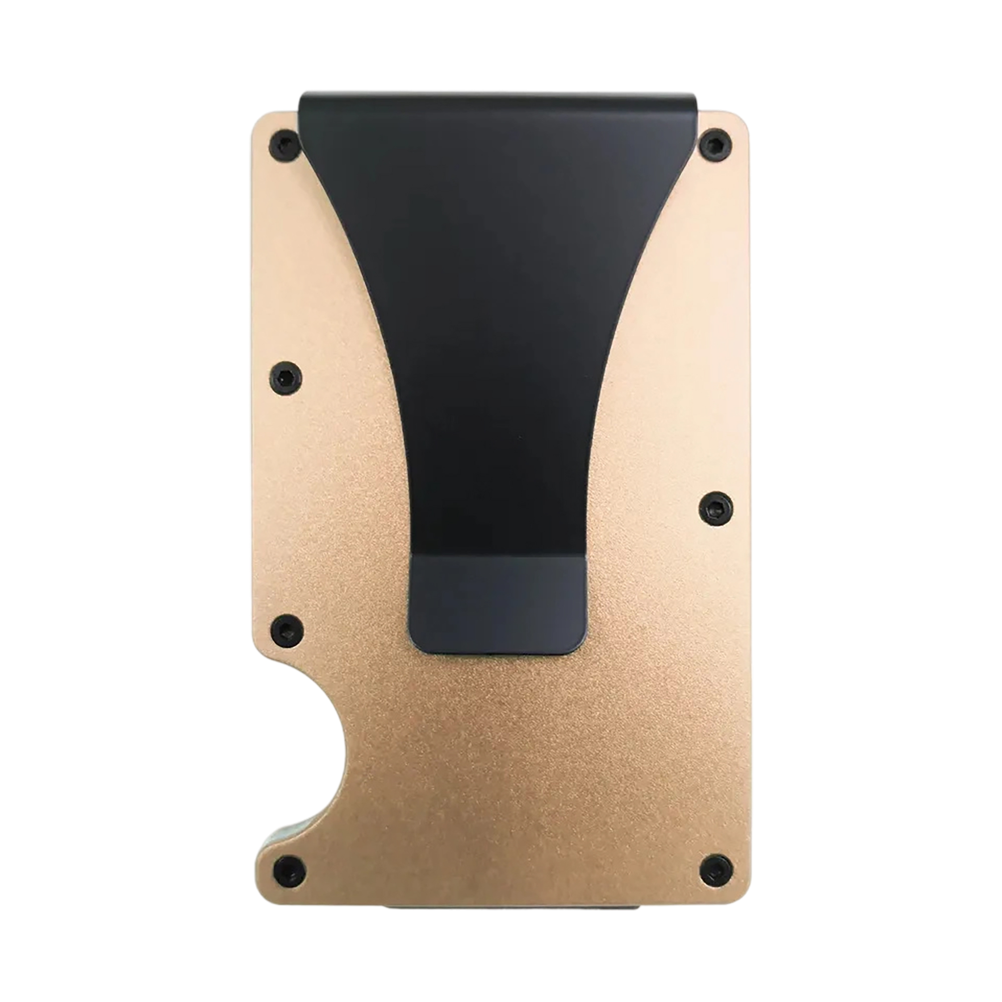 Aluminum Alloy RFID Blocking Card Wallet With Elastic Band And Money Clip 6