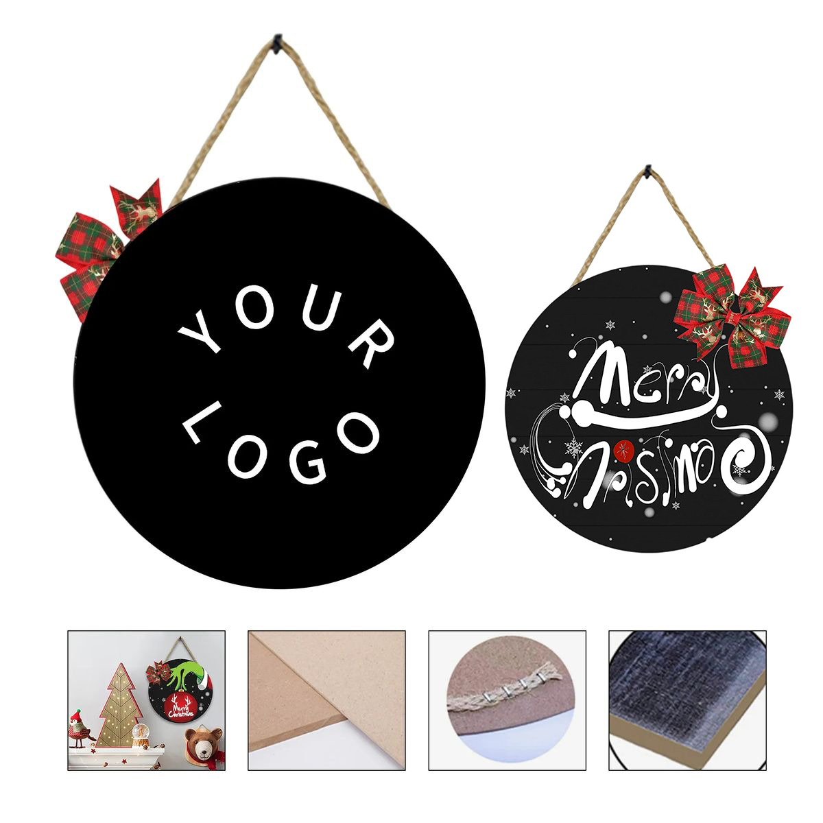 Wooden Welcome Sign for Front Door Decoration 1