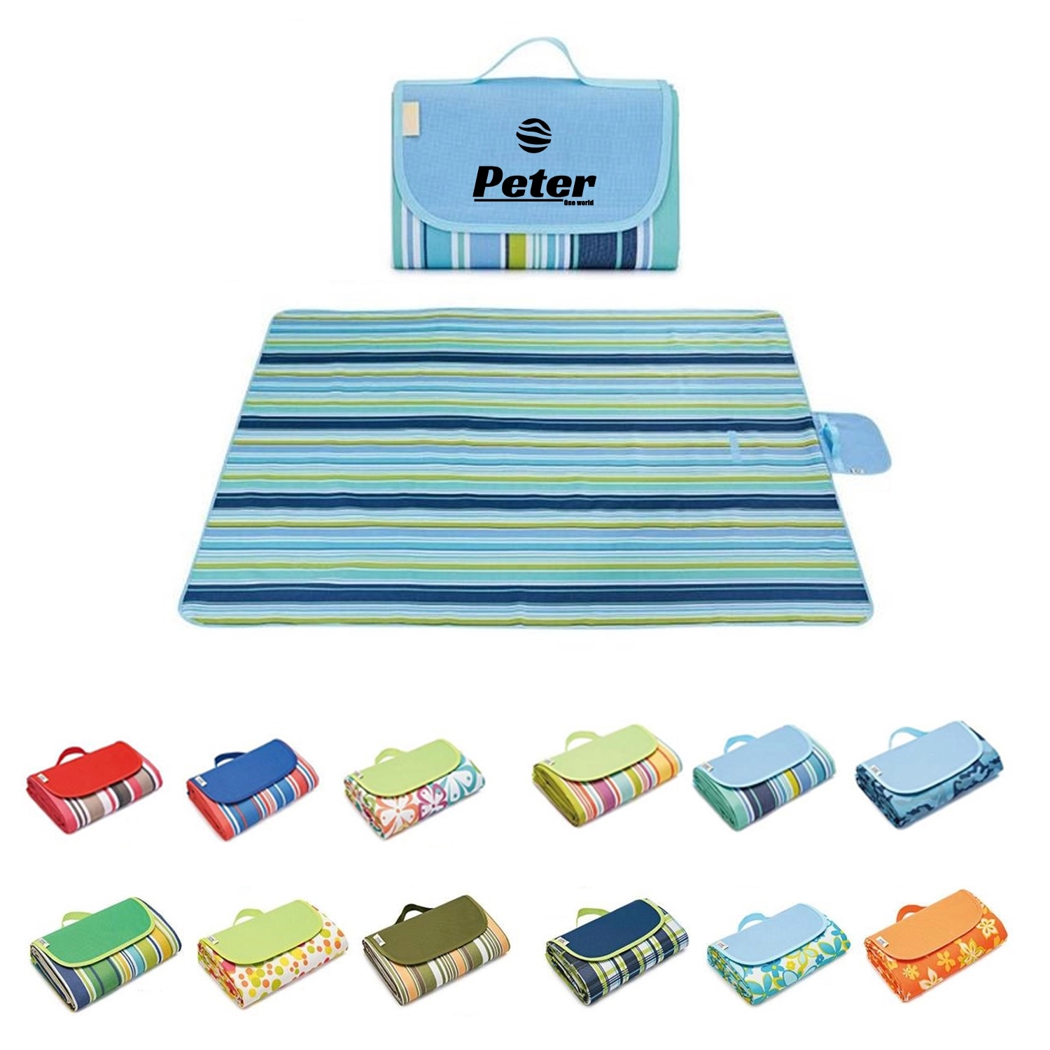 Waterproof Beach Blanket Portable Outdoor Picnic 2