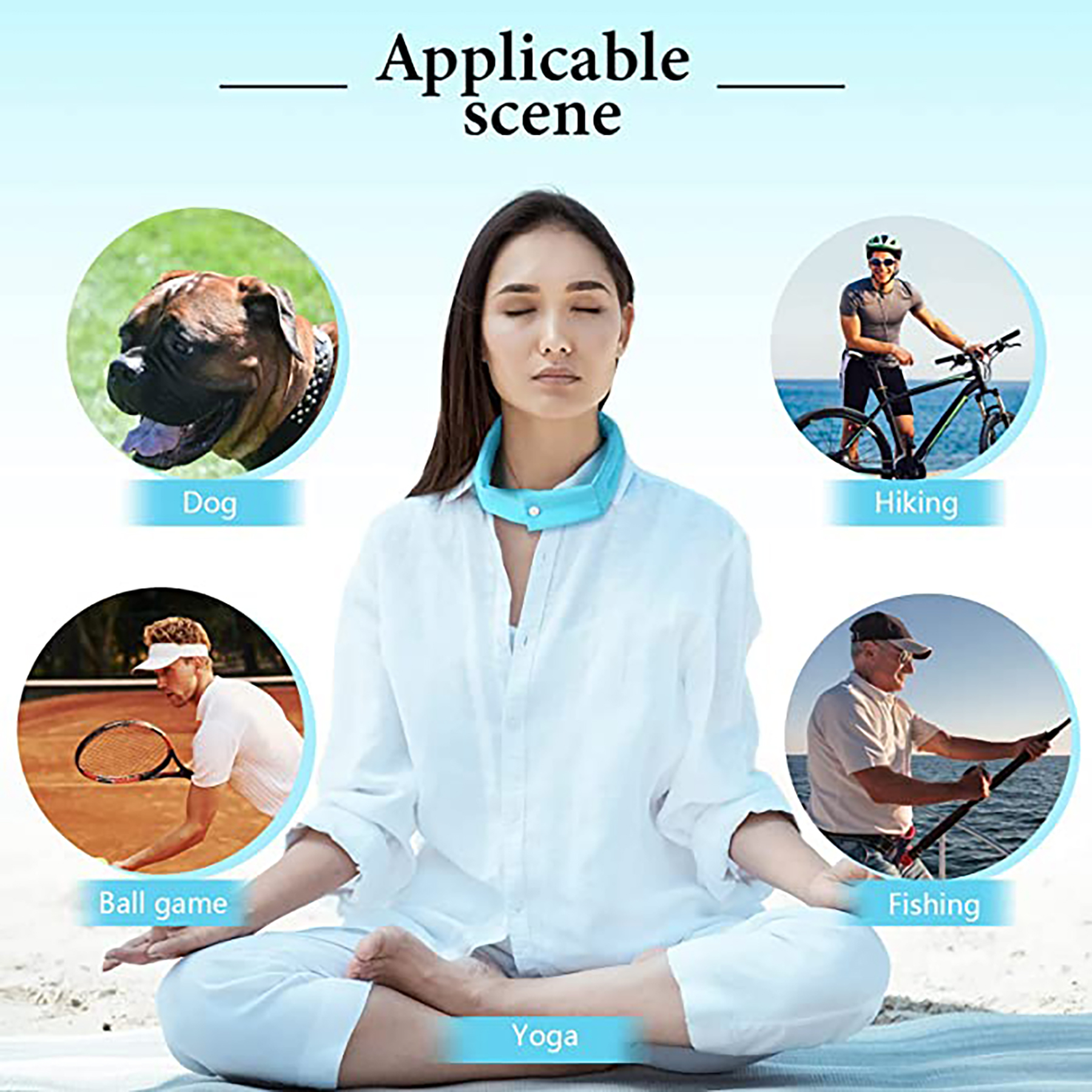 Cooling Neck Wrap Scarf for Hot Weather 32