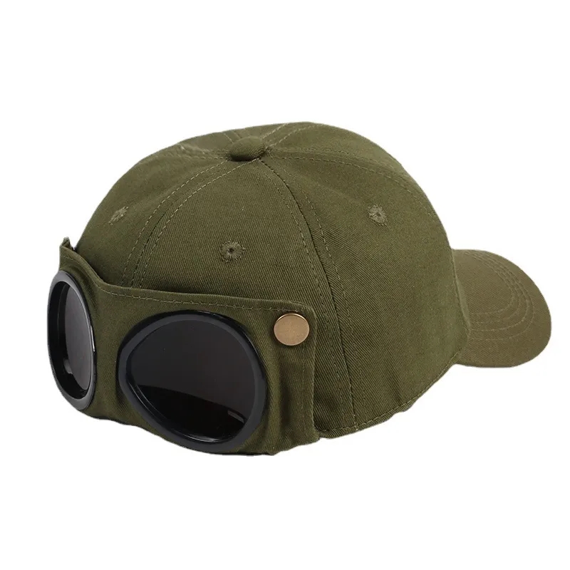 Glasses Peaked Cap 3